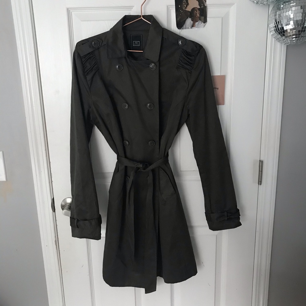 Green Trench Coat